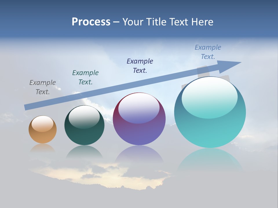 Holy Church Sun PowerPoint Template