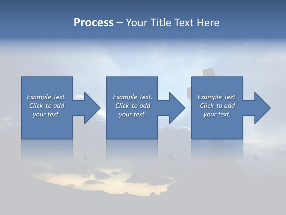 Holy Church Sun PowerPoint Template