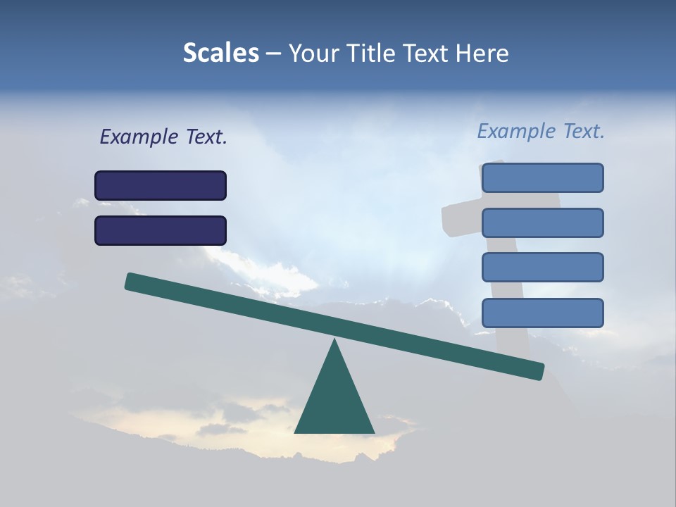 Holy Church Sun PowerPoint Template