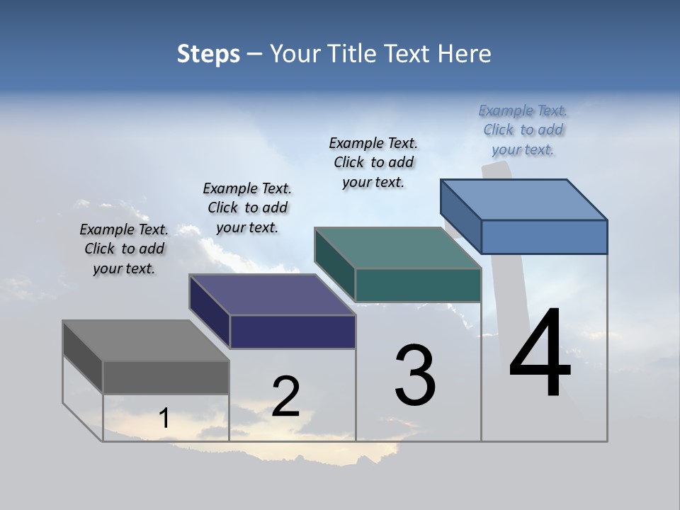 Holy Church Sun PowerPoint Template