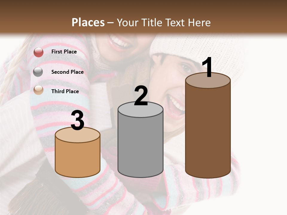 Glad Smiling Piggyback PowerPoint Template