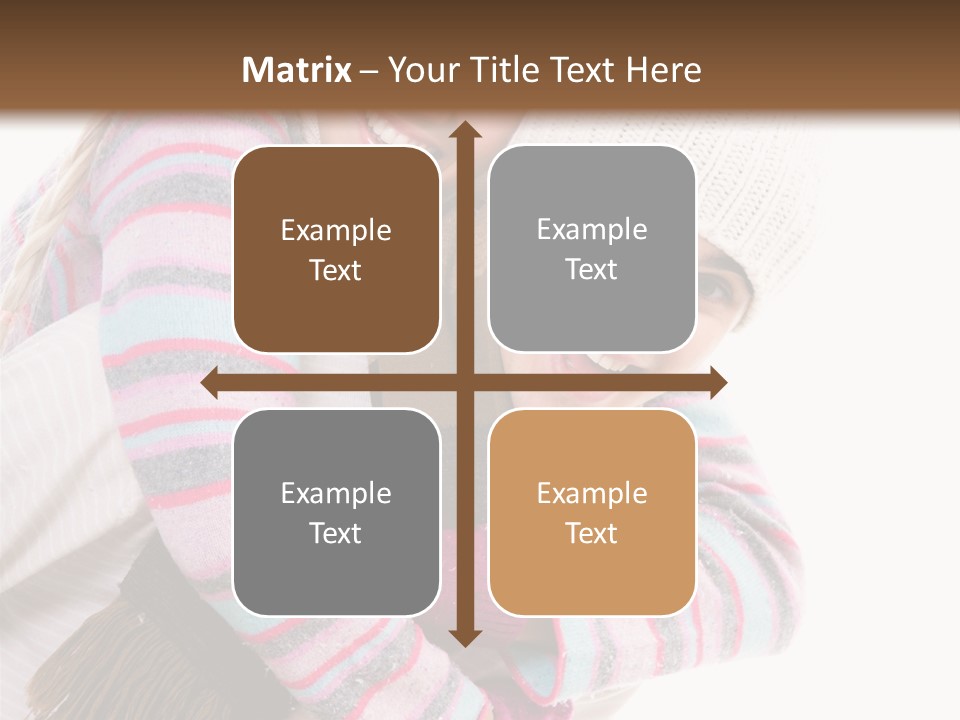 Glad Smiling Piggyback PowerPoint Template