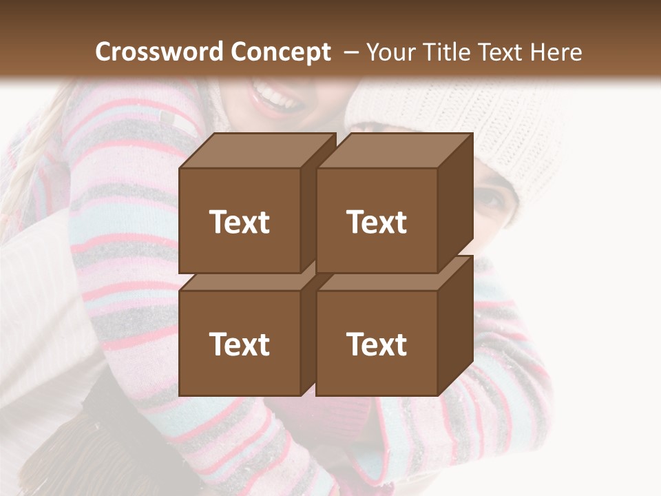 Glad Smiling Piggyback PowerPoint Template