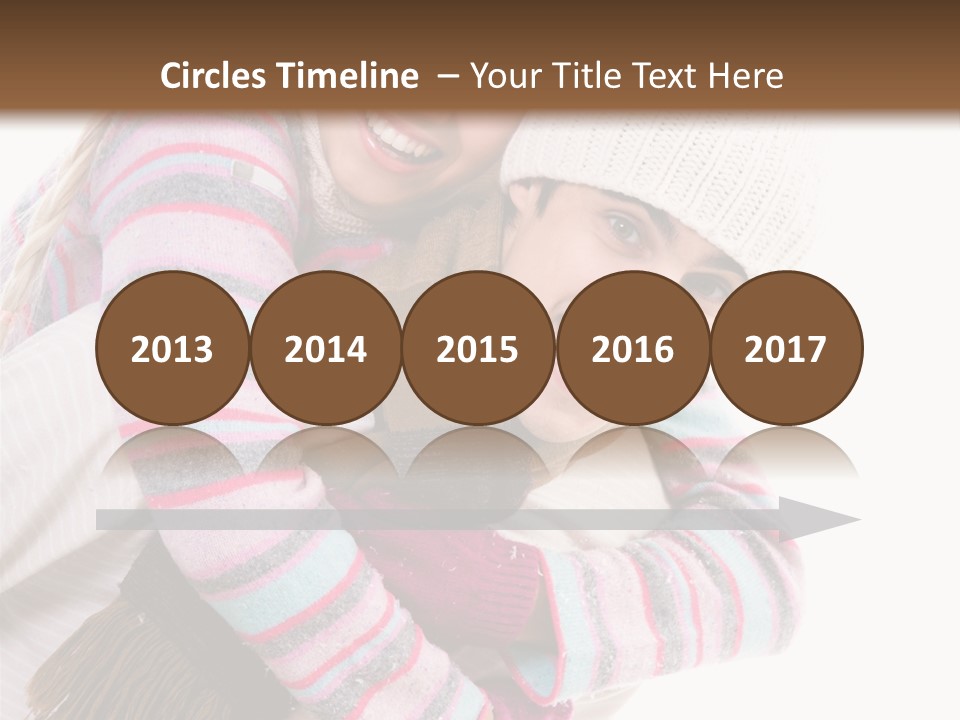 Glad Smiling Piggyback PowerPoint Template