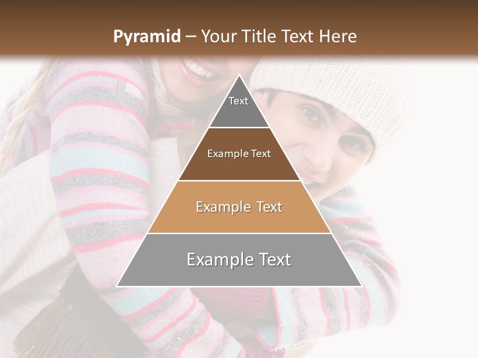 Glad Smiling Piggyback PowerPoint Template