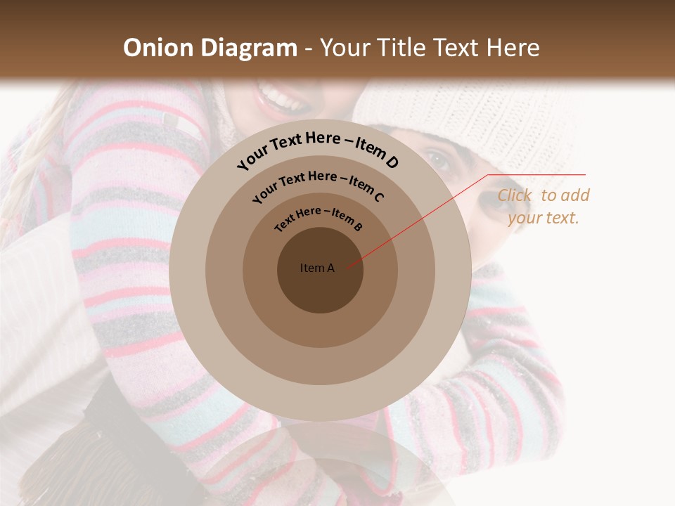 Glad Smiling Piggyback PowerPoint Template