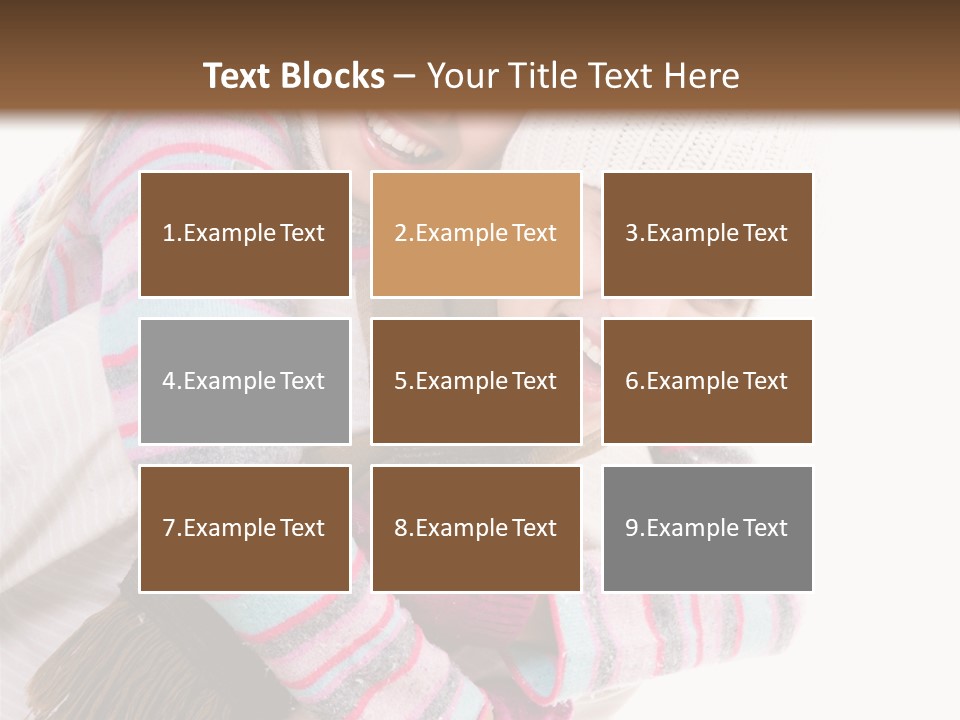 Glad Smiling Piggyback PowerPoint Template