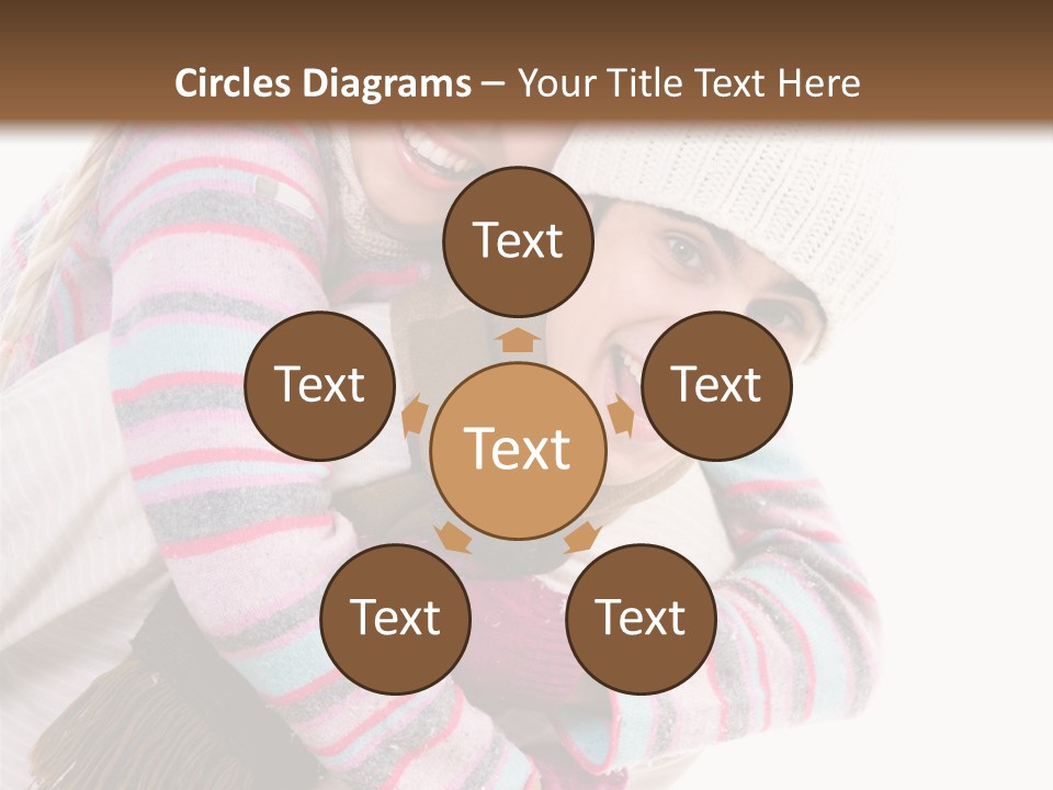 Glad Smiling Piggyback PowerPoint Template