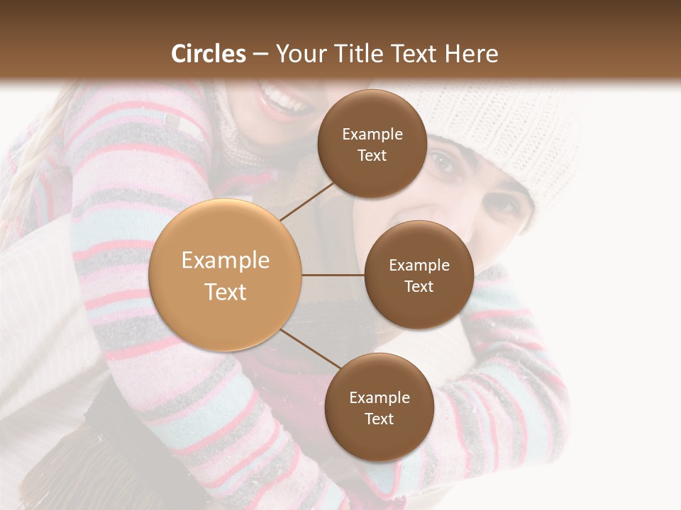 Glad Smiling Piggyback PowerPoint Template