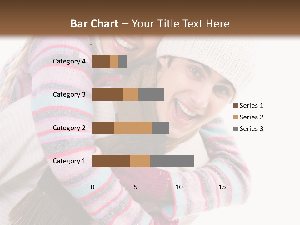 Glad Smiling Piggyback PowerPoint Template