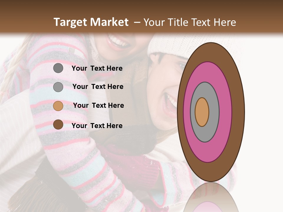 Glad Smiling Piggyback PowerPoint Template