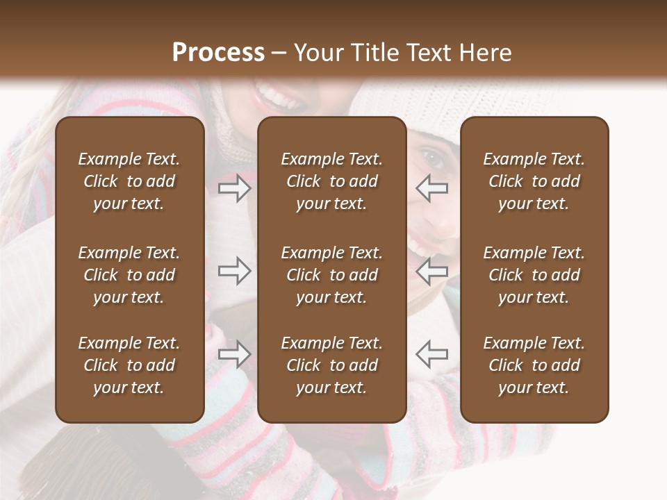 Glad Smiling Piggyback PowerPoint Template