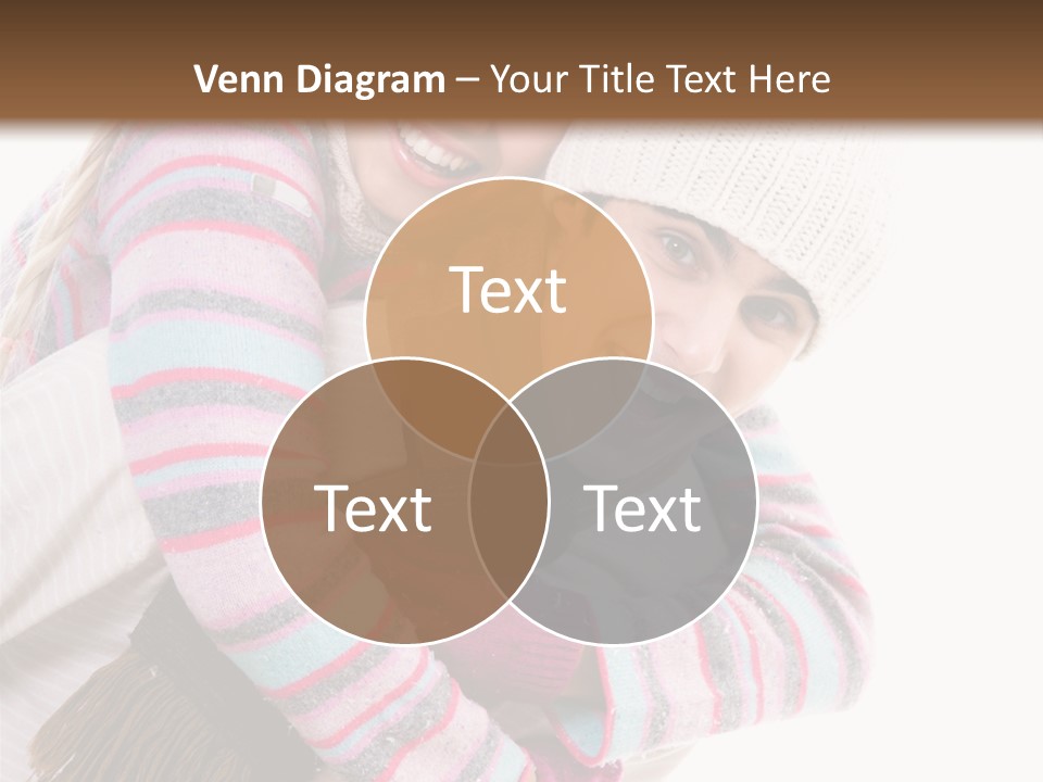 Glad Smiling Piggyback PowerPoint Template