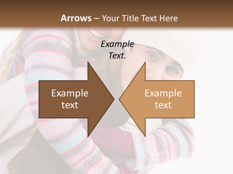 Glad Smiling Piggyback PowerPoint Template