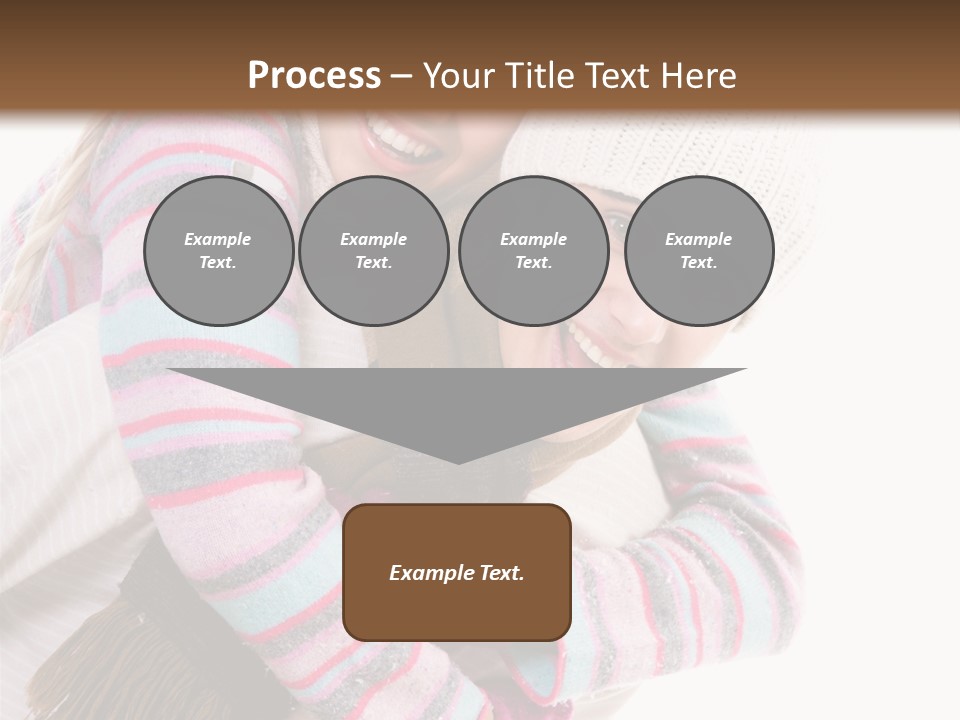 Glad Smiling Piggyback PowerPoint Template