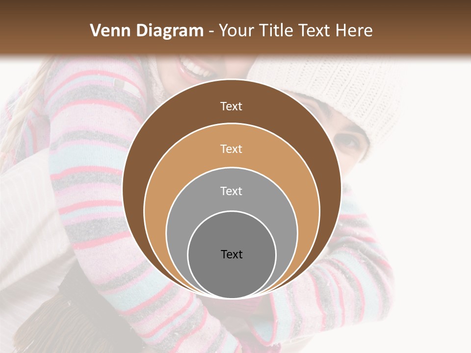 Glad Smiling Piggyback PowerPoint Template