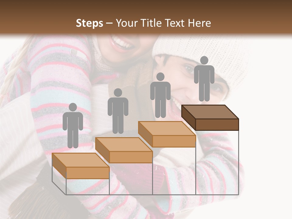 Glad Smiling Piggyback PowerPoint Template