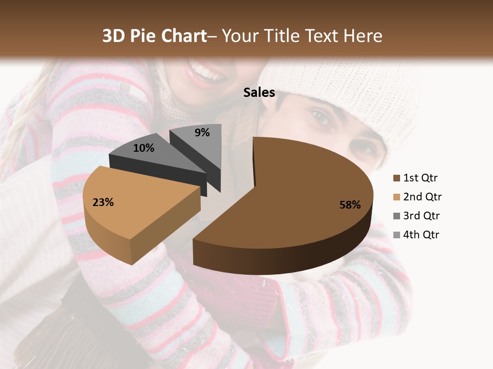 Glad Smiling Piggyback PowerPoint Template