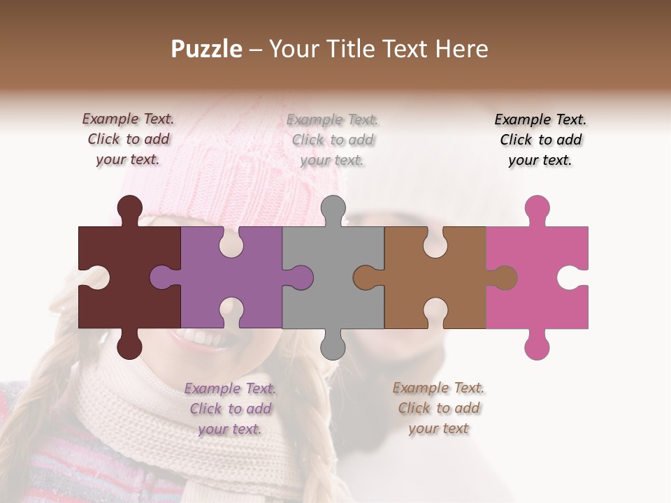 Glad  Girlfriend PowerPoint Template