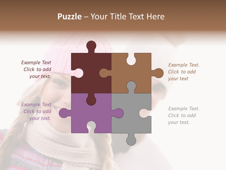 Glad  Girlfriend PowerPoint Template