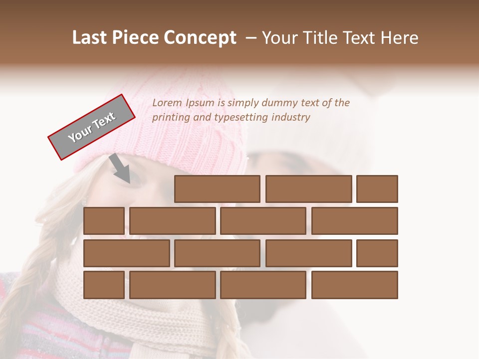 Glad  Girlfriend PowerPoint Template