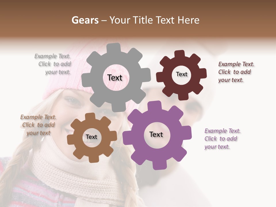 Glad  Girlfriend PowerPoint Template