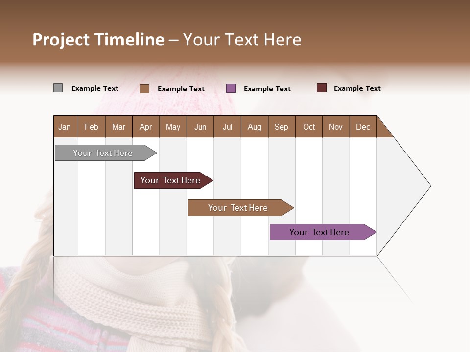 Glad  Girlfriend PowerPoint Template