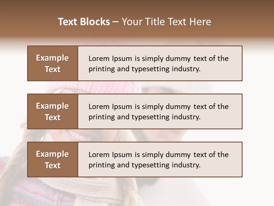 Glad  Girlfriend PowerPoint Template