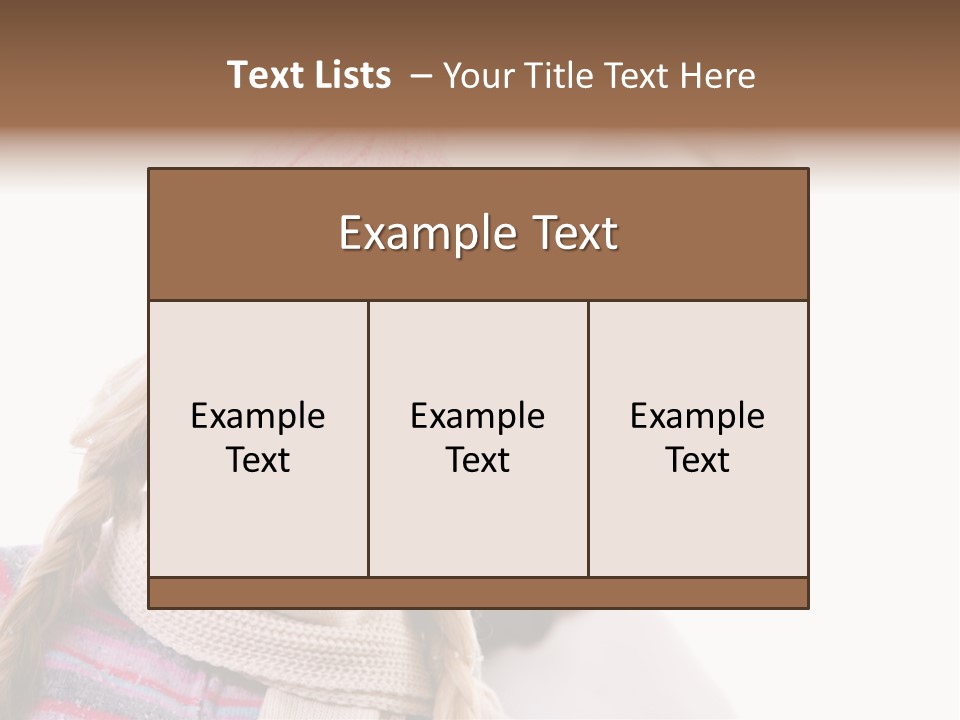 Glad  Girlfriend PowerPoint Template