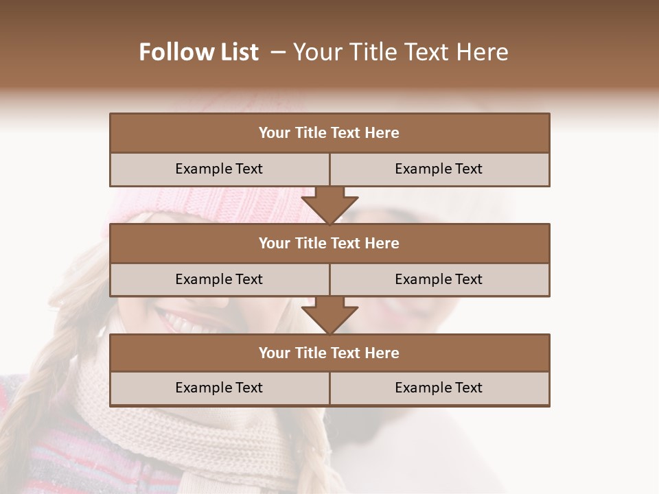 Glad  Girlfriend PowerPoint Template