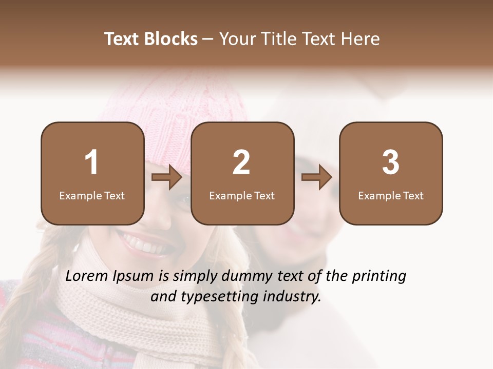 Glad  Girlfriend PowerPoint Template