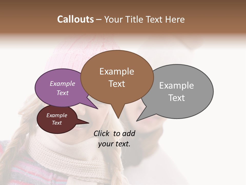 Glad  Girlfriend PowerPoint Template