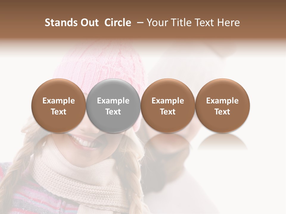 Glad  Girlfriend PowerPoint Template