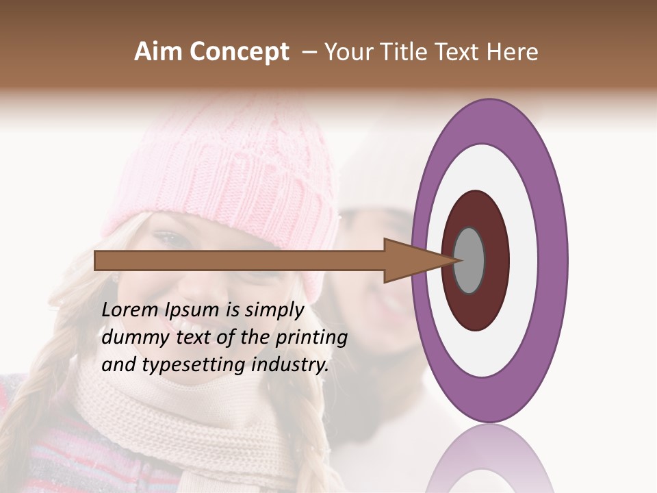 Glad  Girlfriend PowerPoint Template