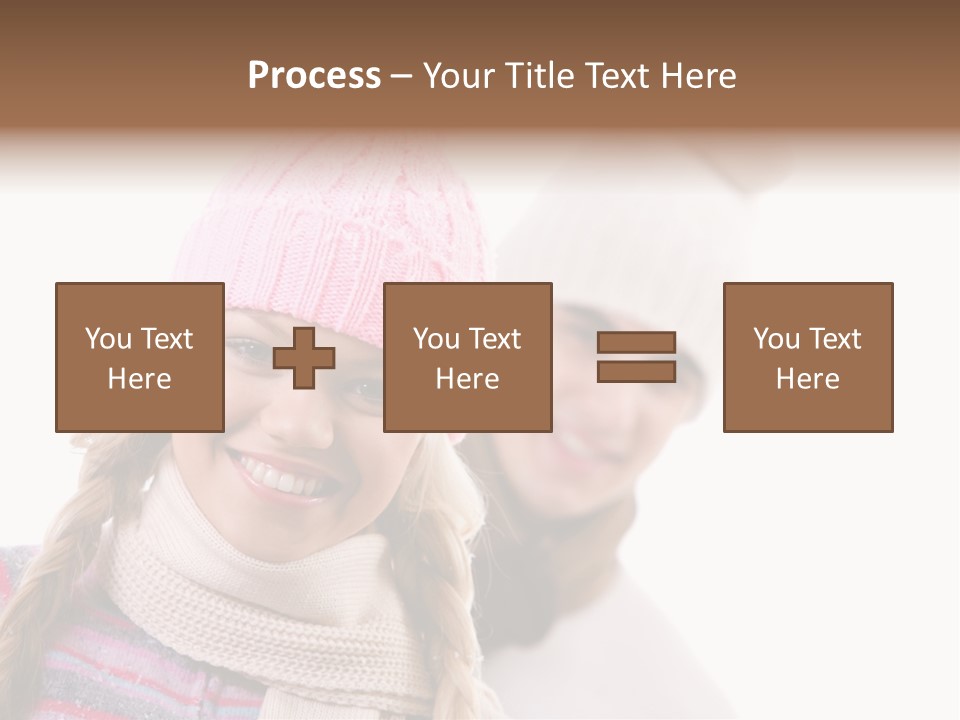 Glad  Girlfriend PowerPoint Template