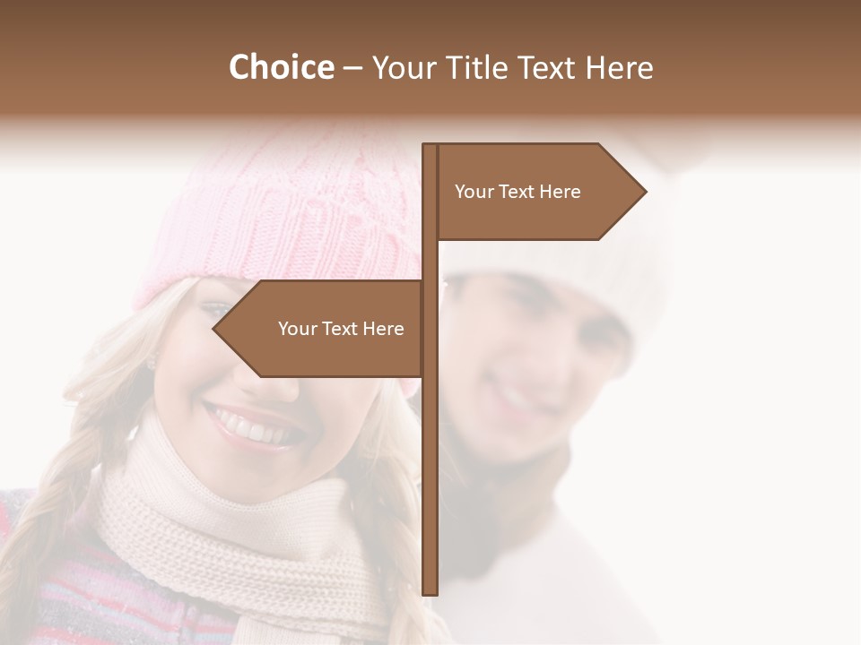 Glad  Girlfriend PowerPoint Template