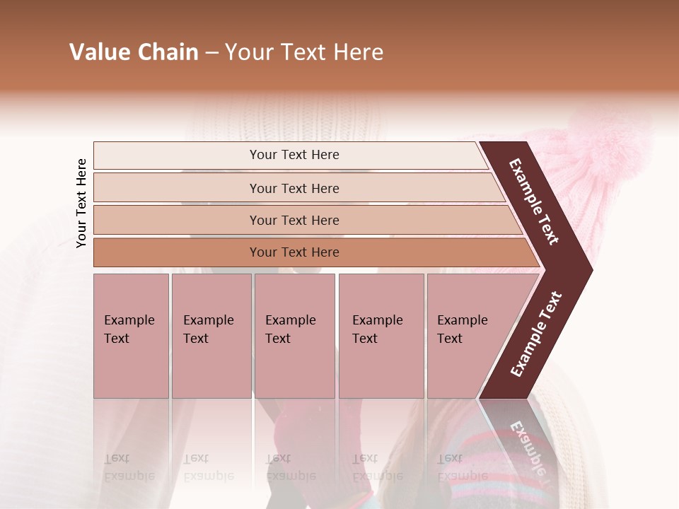 Girl Flirtation Attractive PowerPoint Template