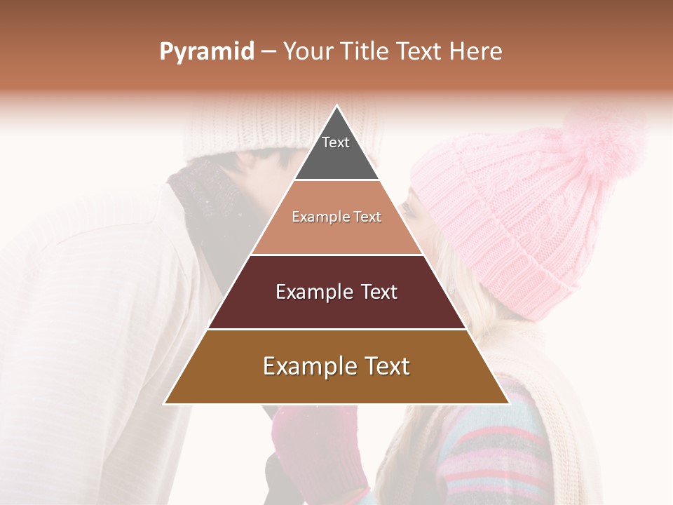 Girl Flirtation Attractive PowerPoint Template