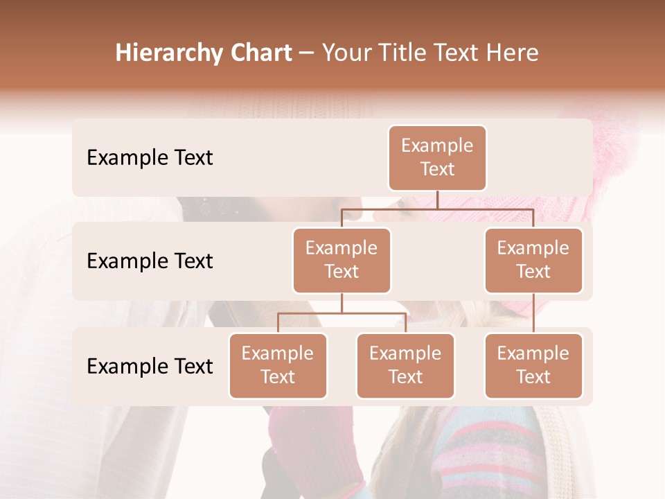 Girl Flirtation Attractive PowerPoint Template