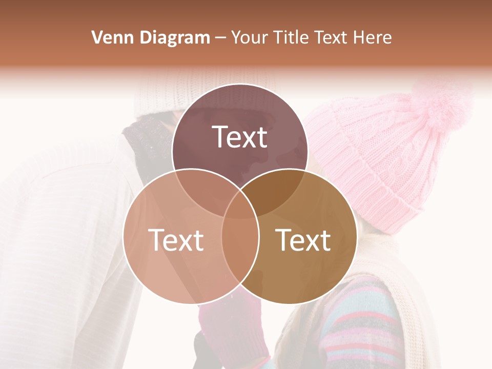 Girl Flirtation Attractive PowerPoint Template