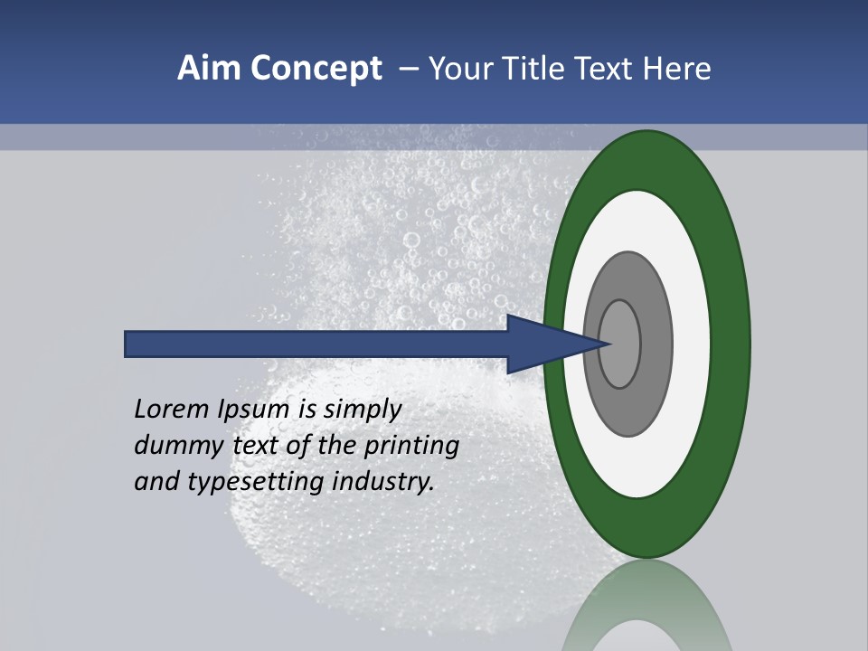 Object Painkiller Transparent PowerPoint Template