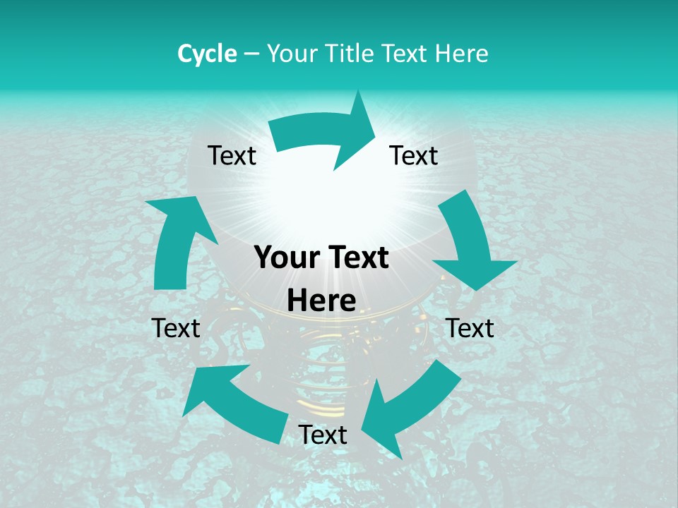 Magic Crystal Ball Myth PowerPoint Template