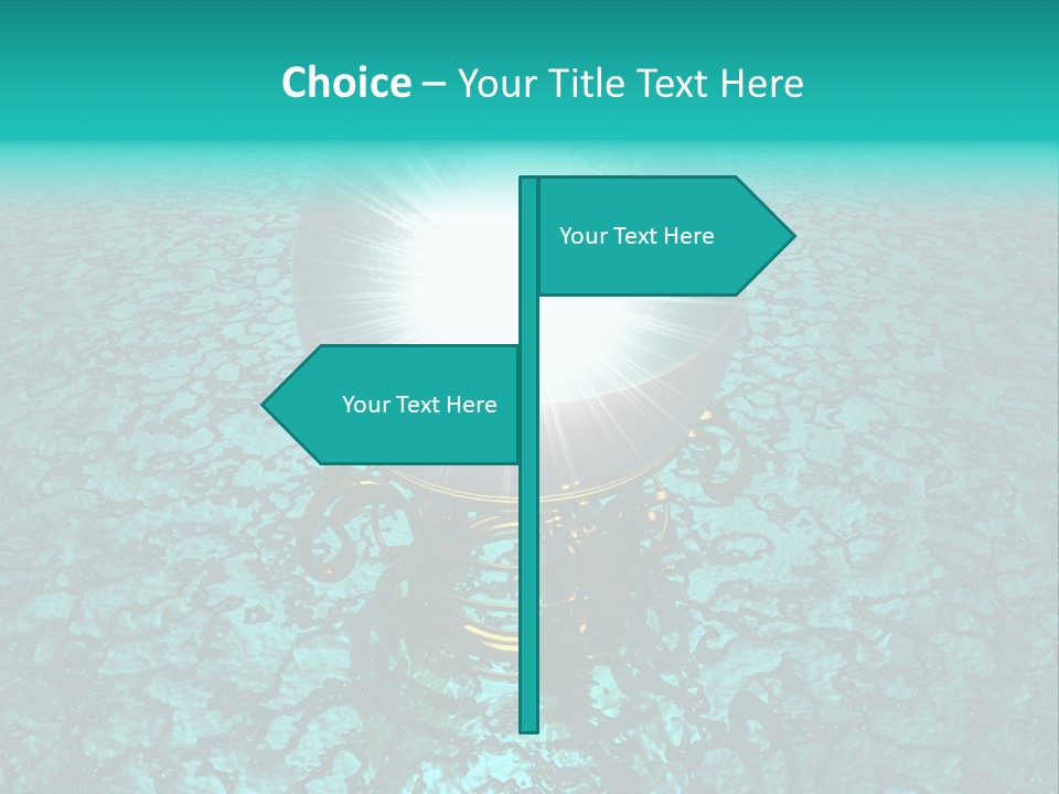 Magic Crystal Ball Myth PowerPoint Template