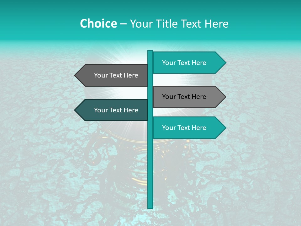 Magic Crystal Ball Myth PowerPoint Template