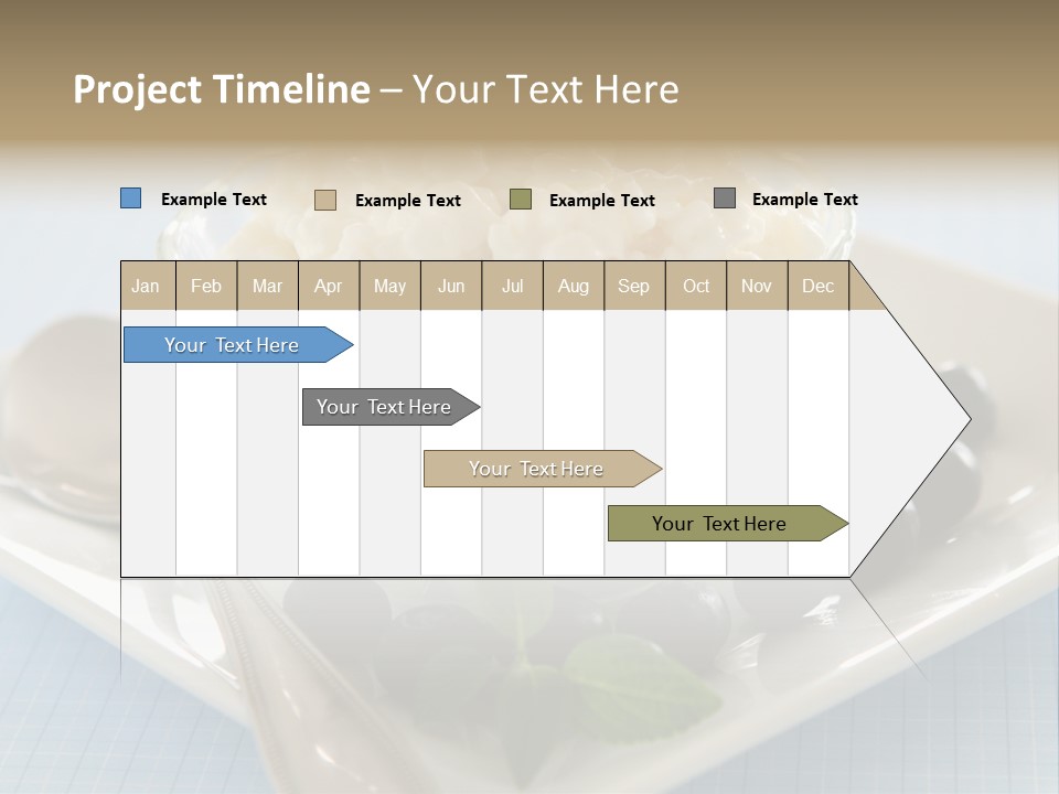 Milk Spoon Healthy PowerPoint Template