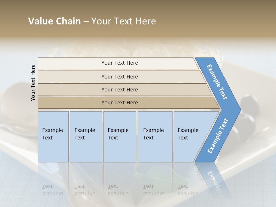 Milk Spoon Healthy PowerPoint Template