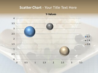 Milk Spoon Healthy PowerPoint Template