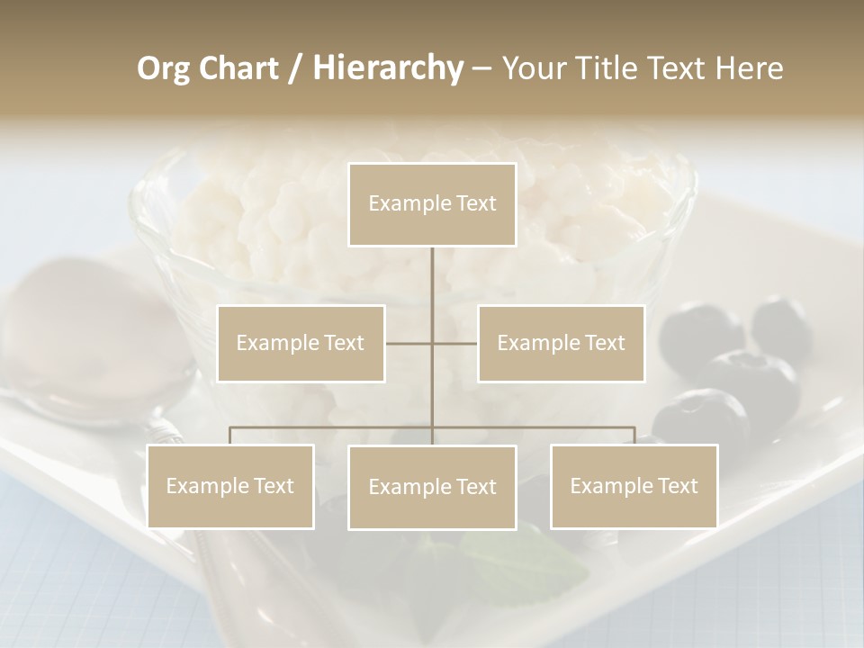 Milk Spoon Healthy PowerPoint Template