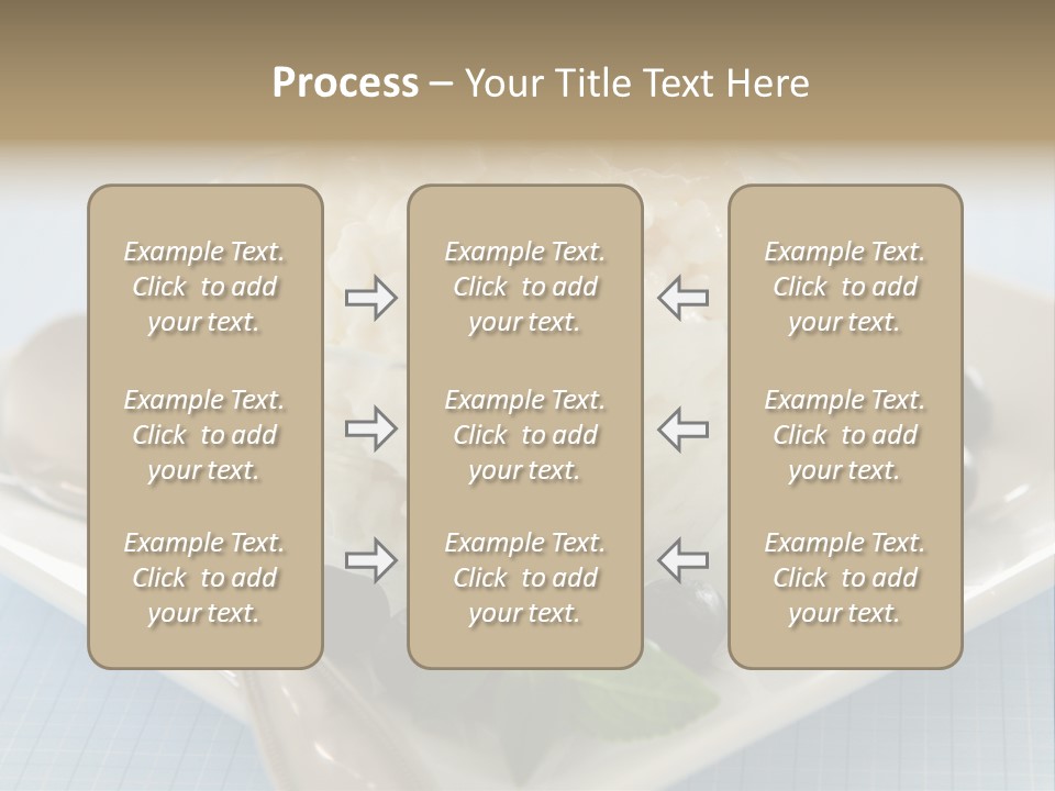 Milk Spoon Healthy PowerPoint Template