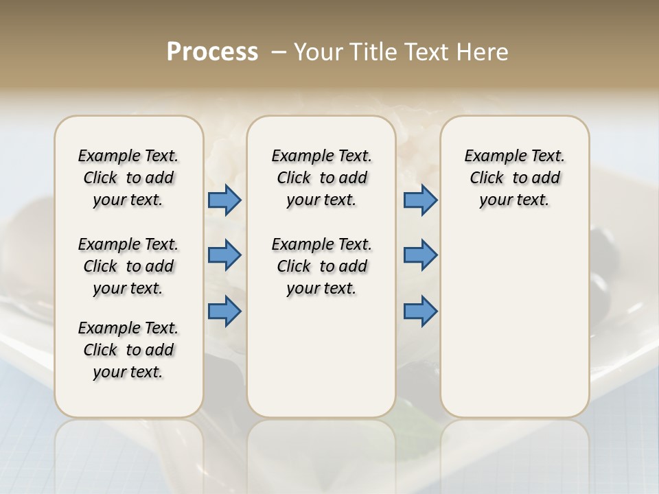 Milk Spoon Healthy PowerPoint Template